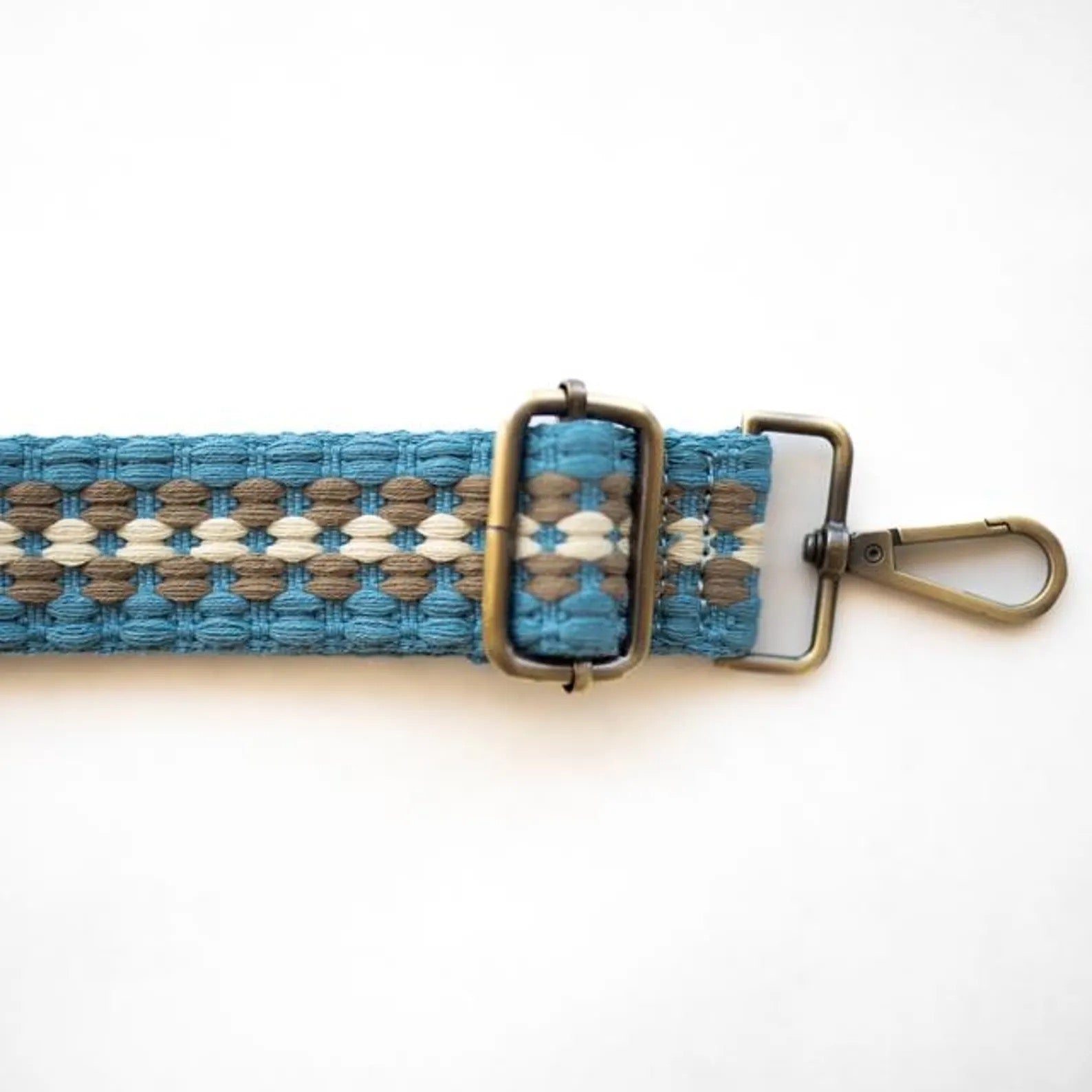 Geometric Pattern Crossbody Bag Strap: Adjustable Purse or Tote Replacement