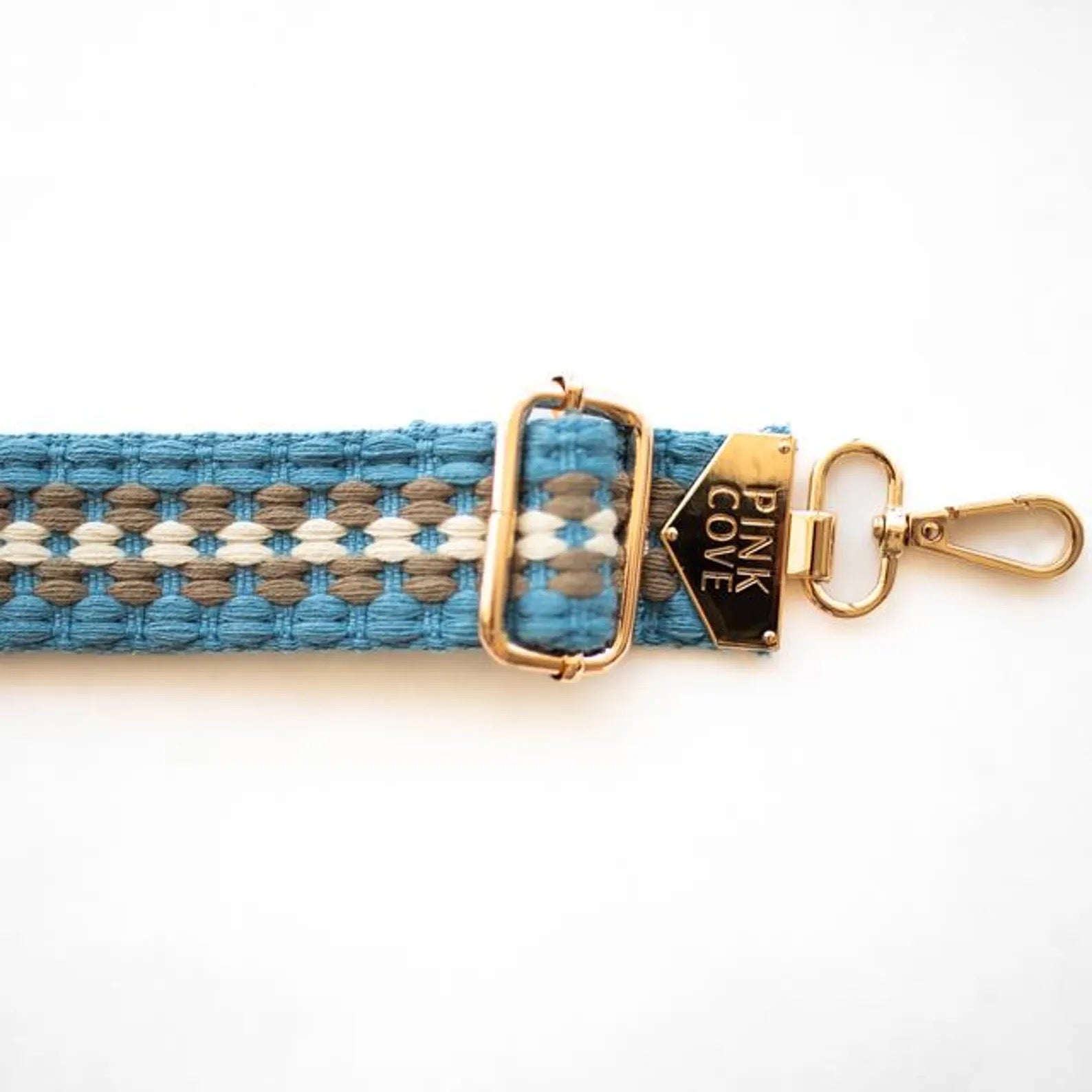 Geometric Pattern Crossbody Bag Strap: Adjustable Purse or Tote Replacement