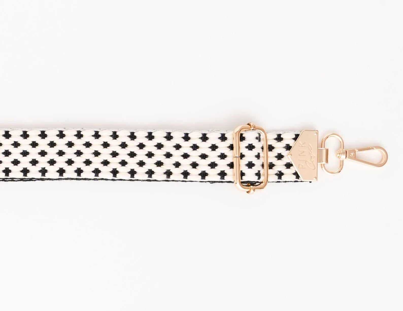 Geometric Pattern Crossbody Bag Strap: Adjustable Purse or Tote Replacement