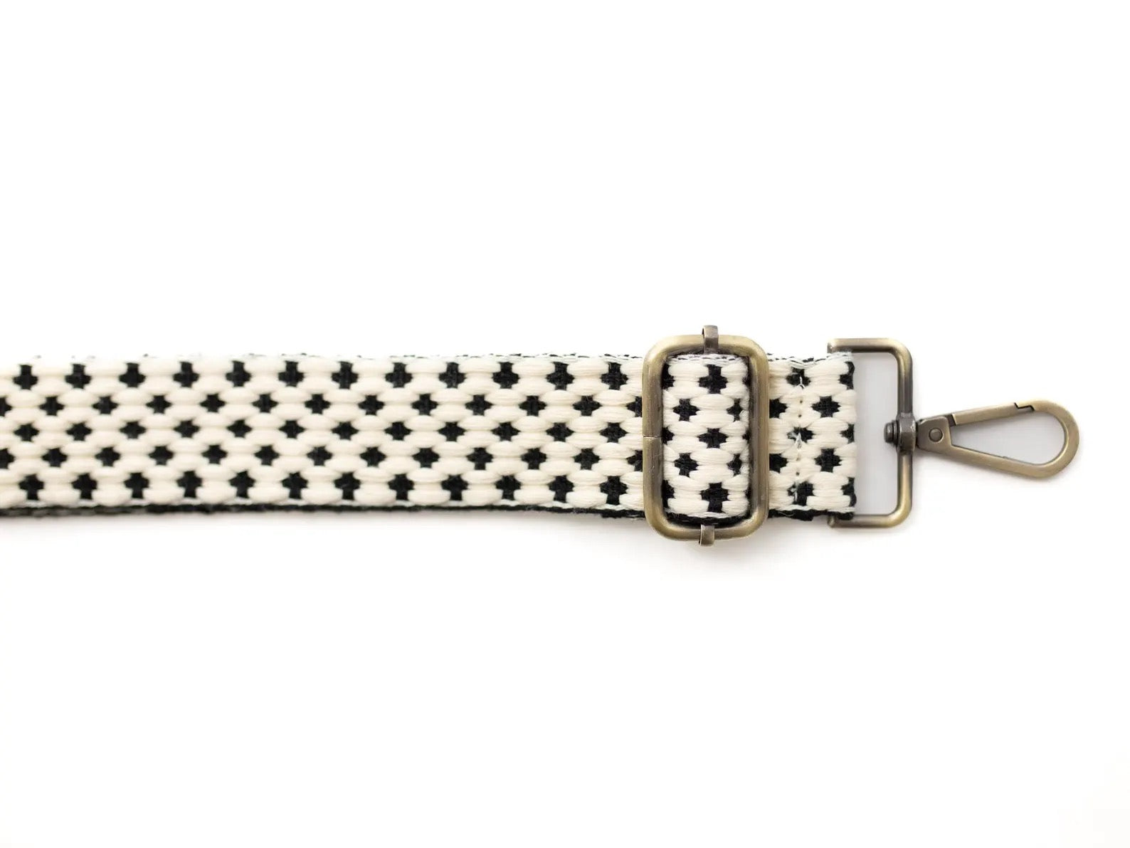 Geometric Pattern Crossbody Bag Strap: Adjustable Purse or Tote Replacement