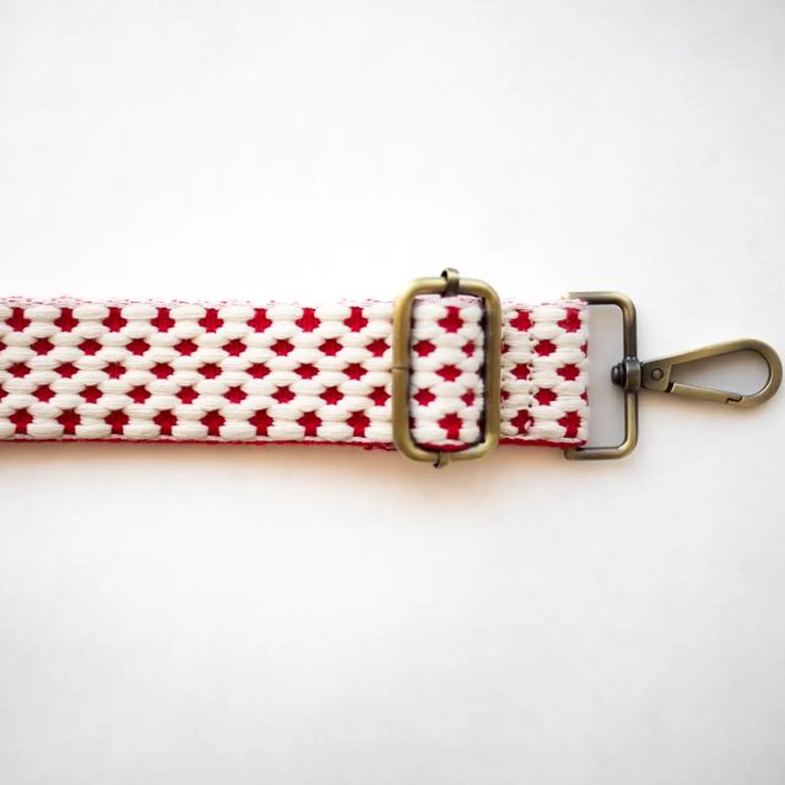 Geometric Pattern Crossbody Bag Strap: Adjustable Purse or Tote Replacement